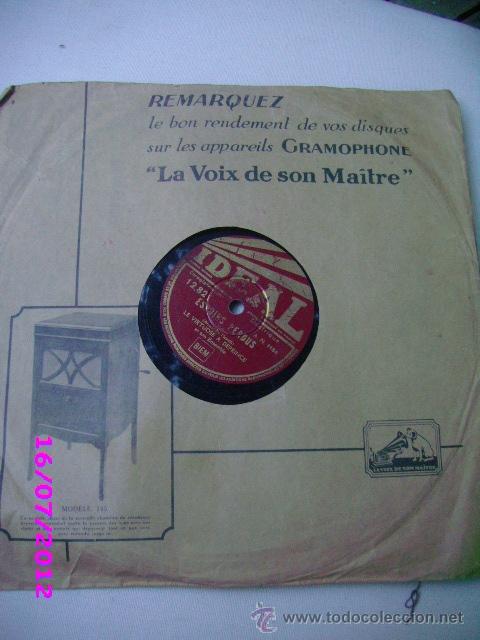 Discos de pizarra: DISCO pizarra 78 - CASCADE - ESPOIRS PERDUS - DISCO IDEAL - Foto 4