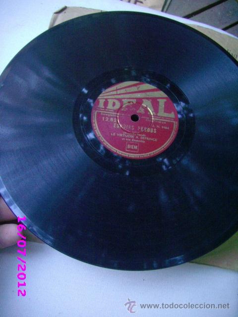Discos de pizarra: DISCO pizarra 78 - CASCADE - ESPOIRS PERDUS - DISCO IDEAL - Foto 5