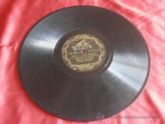 Discos de pizarra: DISCO DE PIZARRA MAURICE CHEVALIER - Foto 3