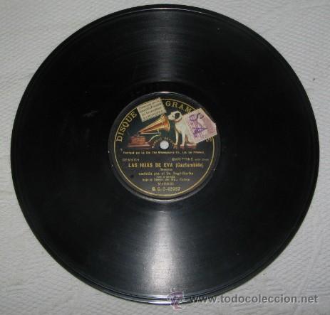 Discos de pizarra: DISCO DE PIZARRA LAS HIJAS DE EVA (GAZTAMBIDE) - Foto 1