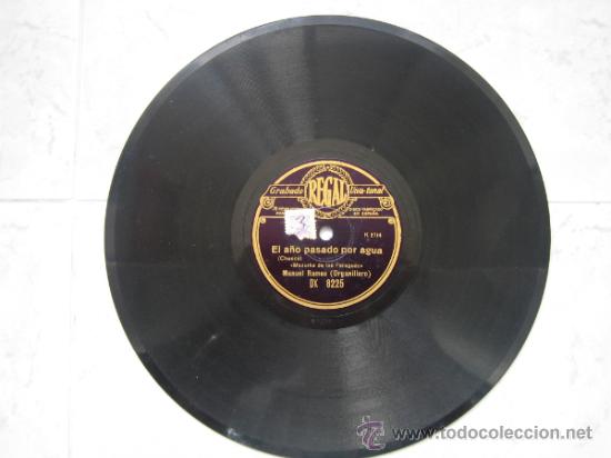 Discos de pizarra: Disco Gramofono. Chueca y Habanera - Foto 2