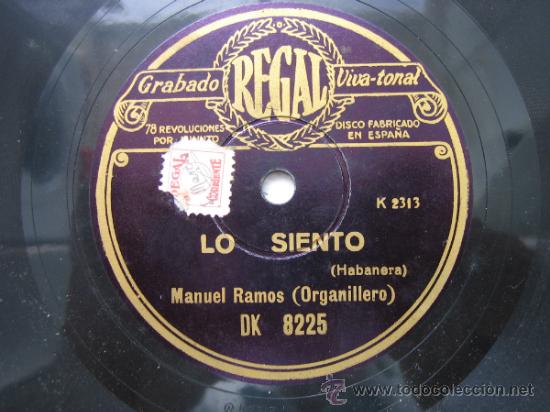 Discos de pizarra: Disco Gramofono. Chueca y Habanera - Foto 4