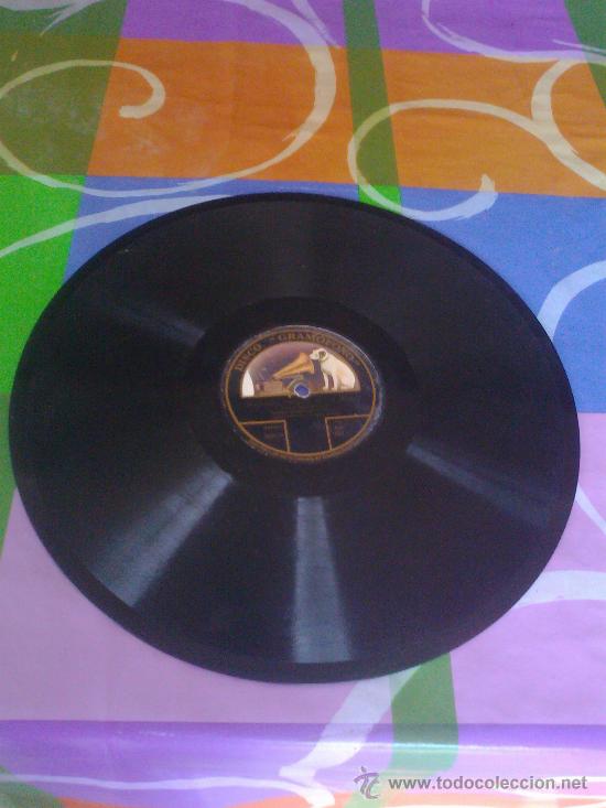Discos de pizarra: DICO DE PIZARRA LA VOZ DE SU AMO - Foto 1