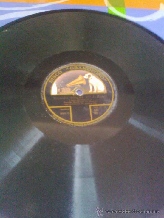Discos de pizarra: DICO DE PIZARRA LA VOZ DE SU AMO - Foto 2