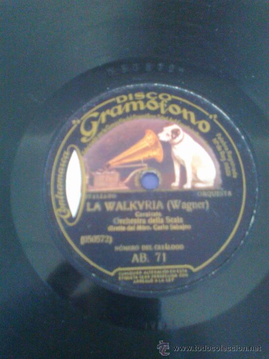 Discos de pizarra: DICO DE PIZARRA LA VOZ DE SU AMO - Foto 1