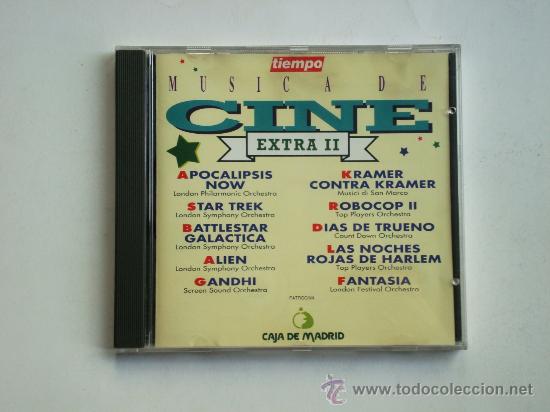 Discos de pizarra: Musica de Cine Extra II - Banda Sonora - 10 temas - CD - Foto 1