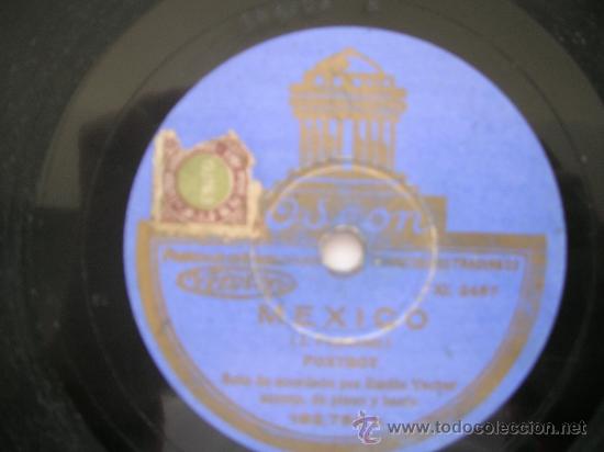 Discos de pizarra: EMILIO VACHER. MEXICO.SEDUCTION. (PIZARRA) - Foto 1