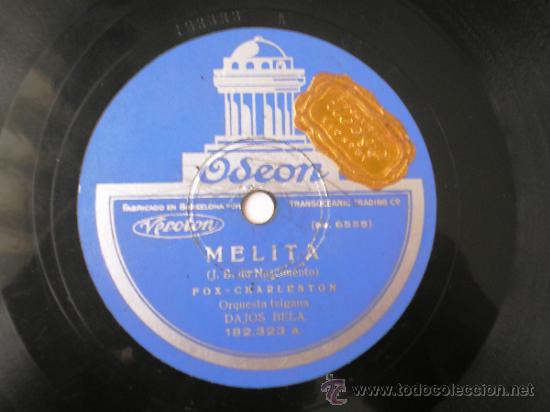Discos de pizarra: ORQUESTA TZIGANA: MELITA / MI-KI. - Foto 1
