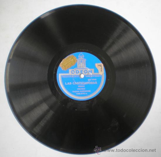 Discos de pizarra: ORQUESTA ALEXANDRE: LAS CASTIGADORAS. - Foto 2