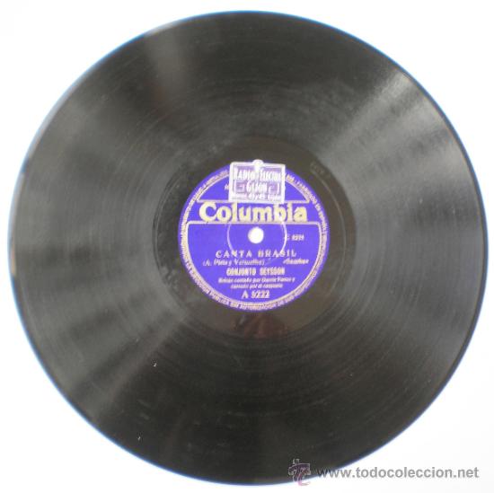 Discos de pizarra: CONJUNTO SEYSSON: RONCONA / CANTA BRASIL. - Foto 2