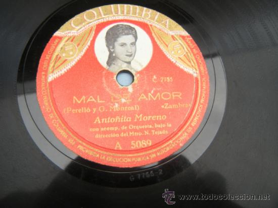 Discos de pizarra: DISCO DE PIZARRA ANTO&Ntilde;ITA MORENO - Foto 2