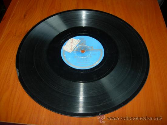 Discos de pizarra: Milonga Ni&ntilde;o marchena acomp. de guitarra miguel borrull - Foto 2