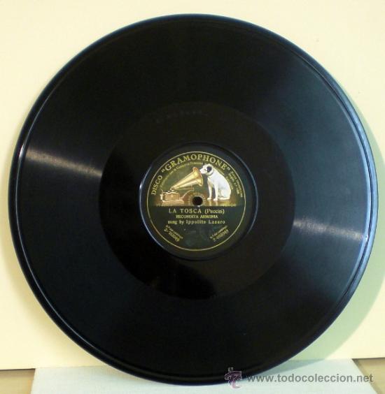 Discos de pizarra: PUCCINI      TOSCA  Y LA BOHEME - Foto 1