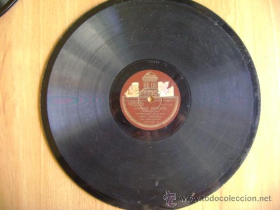 Discos de pizarra: Disco de pizarra Ode&oacute;n 121001. Emilio Vendrell, Los de Arag&oacute;n. - Foto 5