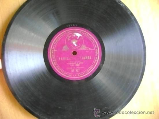 Discos de pizarra: Disco de pizarra Regal RS237. Los Gobbi: La huella / --- - Foto 5