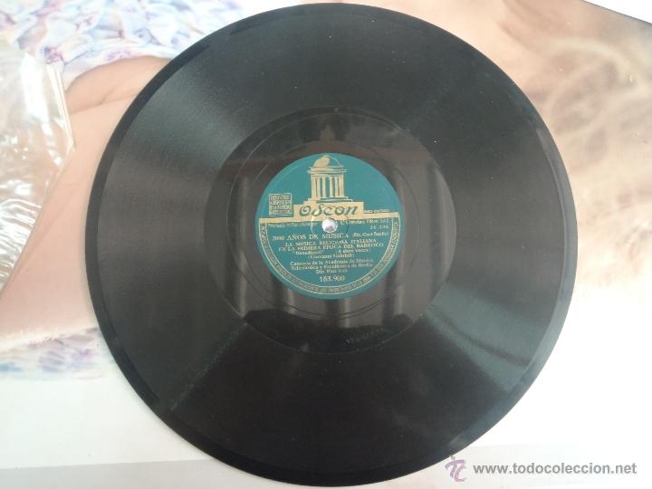Discos de pizarra: DISCO DE PIZARRA LAMENTO DE ARIANA , MONTE VERDI OPERA - Foto 2