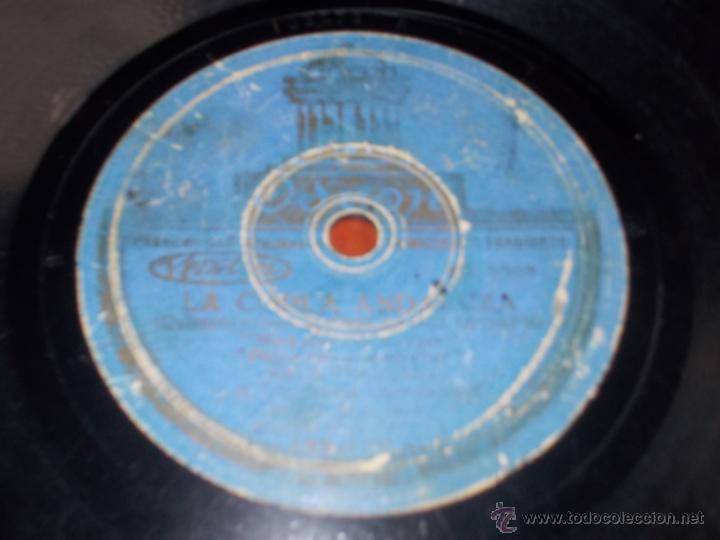 Discos de pizarra: Disco odeon la copla andaluza - Foto 1