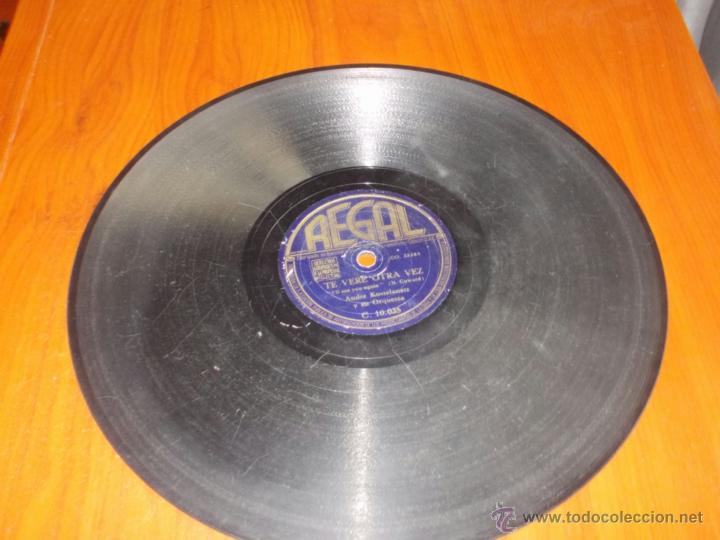 Discos de pizarra: Disco odeon Noche y dia - Foto 3