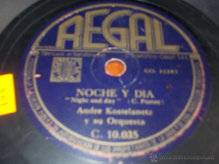 Discos de pizarra: Disco odeon Noche y dia - Foto 5