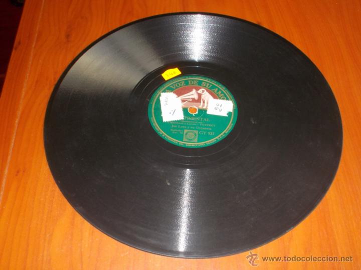 Discos de pizarra: Disco la voz de su amo sentimental y te he dicho que te amo - Foto 4