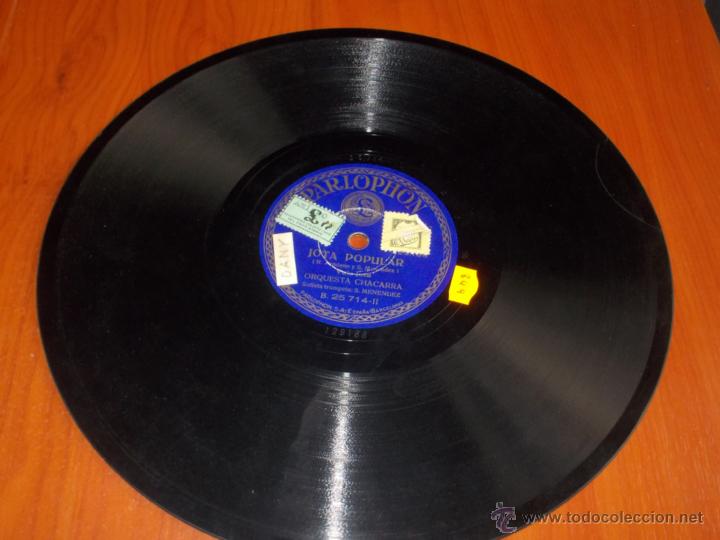 Discos de pizarra: disco parlophon Jota popular y lamentos gitanos - Foto 5