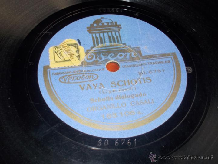 Discos de pizarra: disoc odeon madrile&ntilde;a y gata y vaya schotis - Foto 1