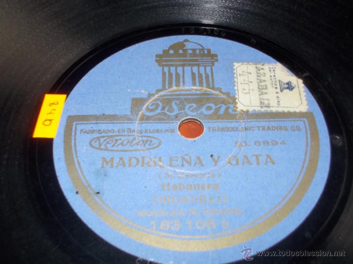 Discos de pizarra: disoc odeon madrile&ntilde;a y gata y vaya schotis - Foto 7