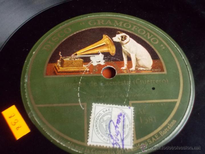 Discos de pizarra: Disco Gramofono las mujeres de la cuesta - Foto 3