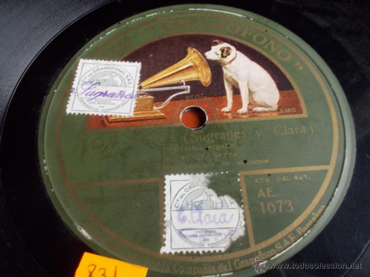 Discos de pizarra: Disco gramofono JOV - JOV (sugra&ntilde;es y Clara) - Foto 5