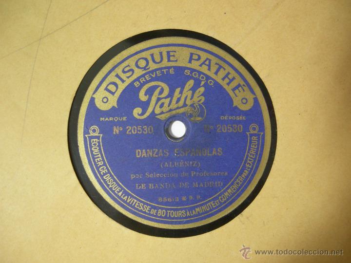 Discos de pizarra: DISCO PIZARRA GRANADA Y DANZAS ESPA&Ntilde;OLAS - ALBENIZ - SERENATA - Foto 3