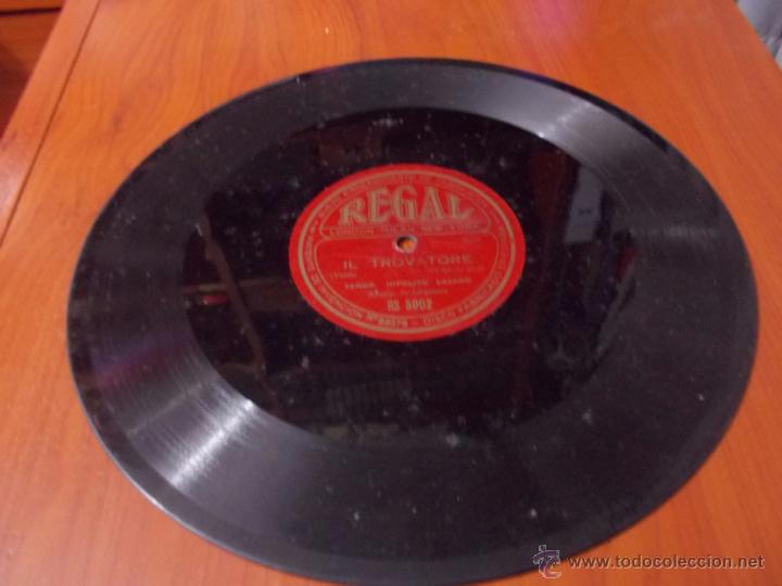 Discos de pizarra: Disco Regal IL trovatore - Foto 4