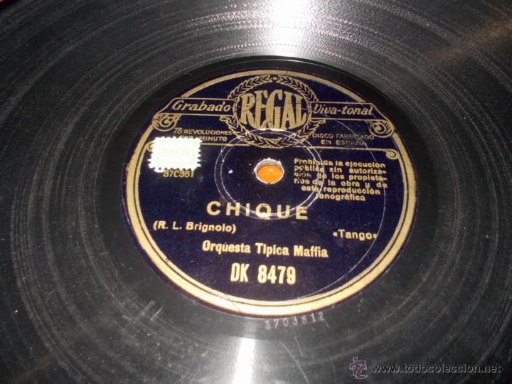Discos de pizarra: Disco Regal Taconeando - Foto 1
