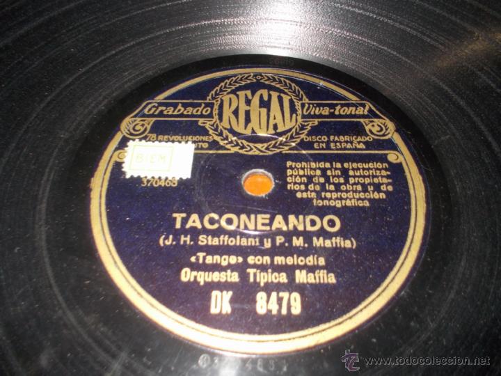 Discos de pizarra: Disco Regal Taconeando - Foto 3