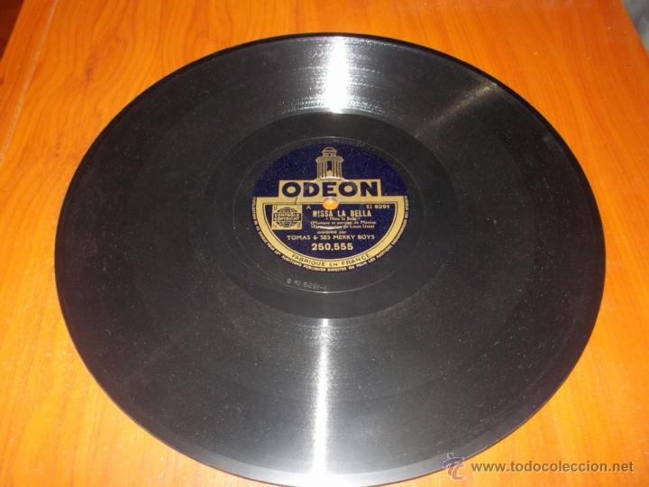 Discos de pizarra: Disco Odeon Nissa la bella - Foto 4