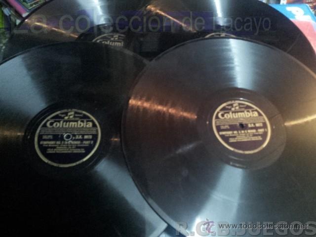 Discos de pizarra: COLECCION 4 DISCOS PIZARRA SYMPHONY N 5 EN C MENOR - Foto 1