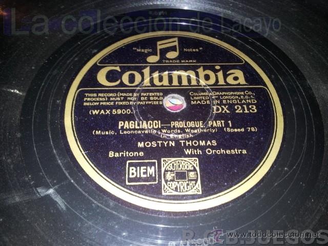 Discos de pizarra: DISCO DE PIZARRA PAGLIACCI - Foto 1