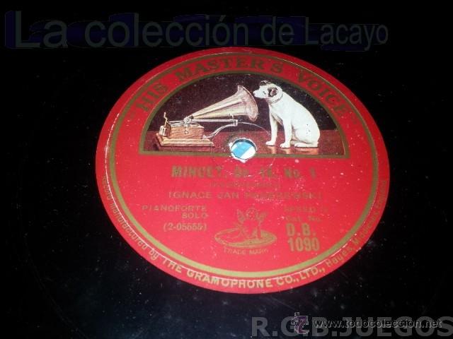 Discos de pizarra: DISCO DE PIZARRA MINUET Y SONATA - Foto 1