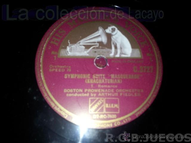 Discos de pizarra: DISCO DE PIZARRA SYMPHONIC SUITE MASQUERADE - Foto 1