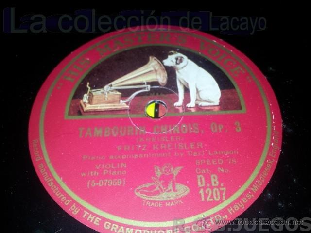 Discos de pizarra: DISCO DE PIZARRA TAMBOURIN CHINOIS OP 3 - Foto 1