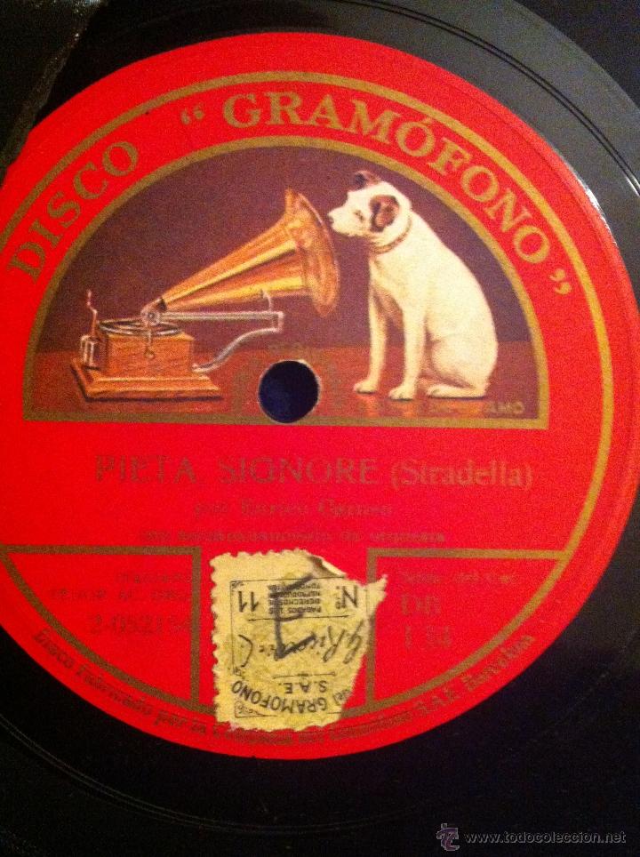Discos de pizarra: Lote de 4 discos de pizarra rotos. - Foto 2