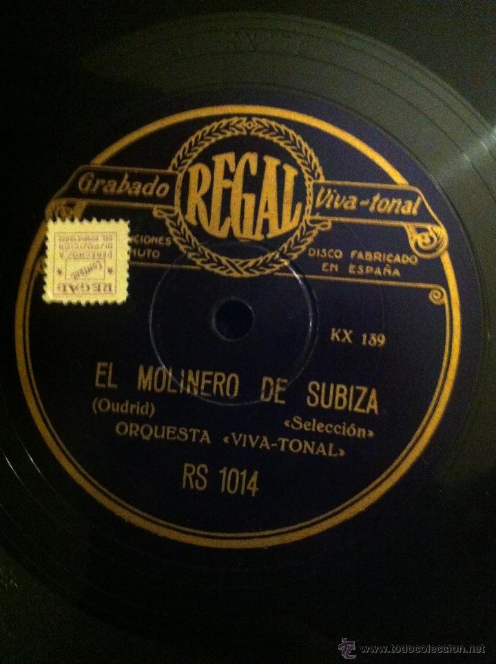 Discos de pizarra: Lote de 4 discos de pizarra rotos. - Foto 5