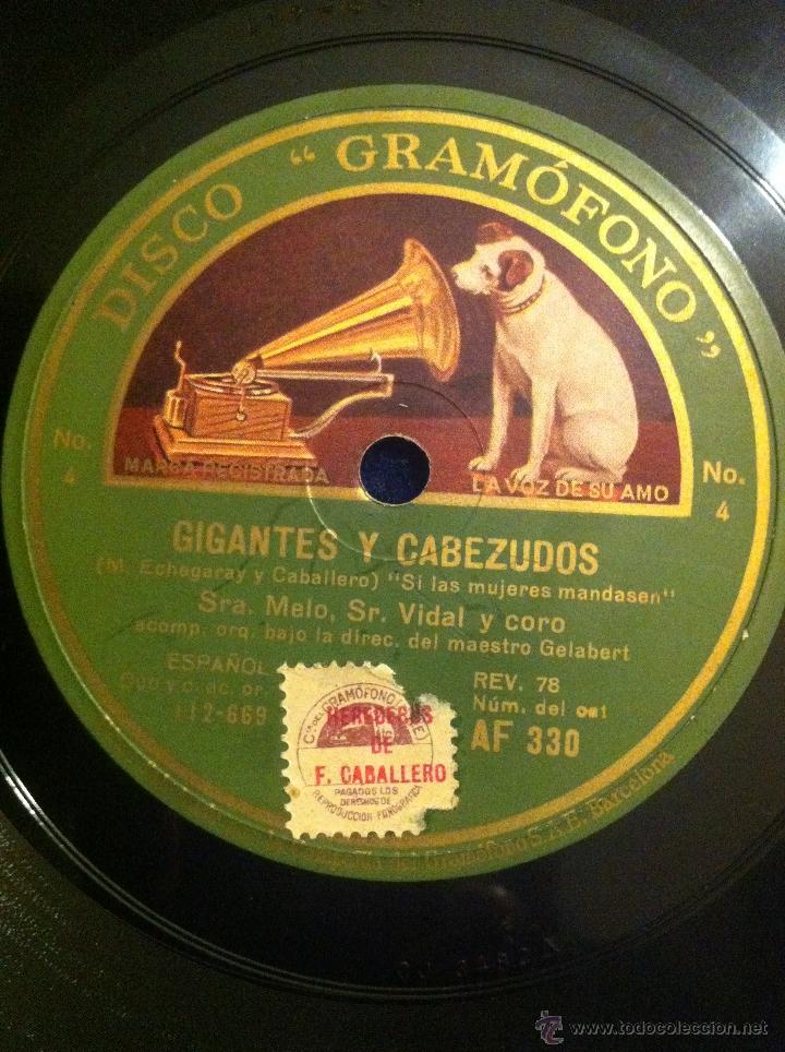 Discos de pizarra: Lote de 4 discos de pizarra rotos. - Foto 9