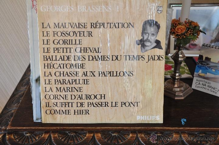 Discos de pizarra: DISCO L P DE GEORGES  BRASSENS   I - Foto 1