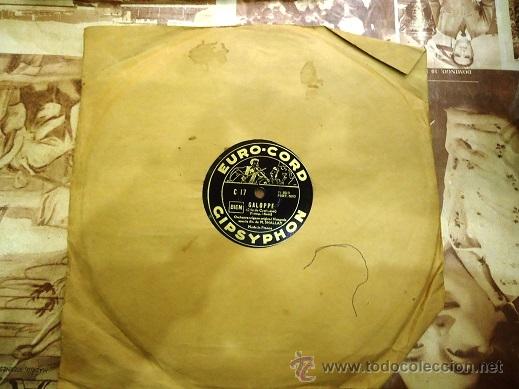 Discos de pizarra: DISCO PIZARRA 25cm ORCHESTRA TZIGANE - Foto 2