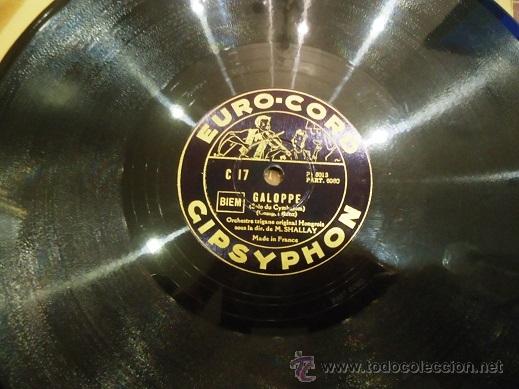 Discos de pizarra: DISCO PIZARRA 25cm ORCHESTRA TZIGANE - Foto 5