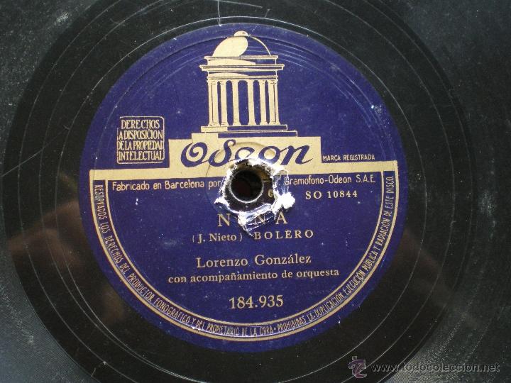 Discos de pizarra: PIZARRA / CARABETERA -NENA 184,935 - Foto 2