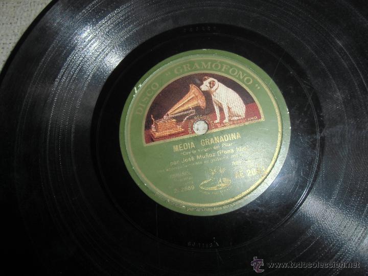Discos de pizarra: JOSE MU&Ntilde;OZ PENA HIJO - Foto 1