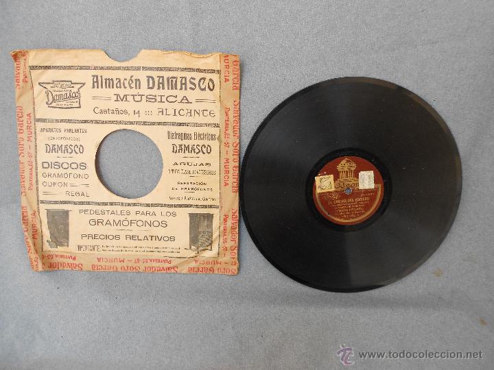Discos de pizarra: DISCO DE PIZARRA 25 CMS. EL CANTAR DEL ARRIERO - Foto 1