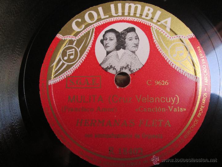 Discos de pizarra: HERMANAS FLETA - Foto 1