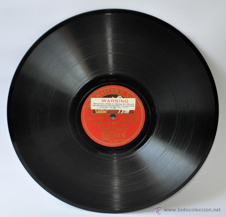 Discos de pizarra: Disco Gram&oacute;fono. Richard Crooks. Tenor. N&ordm; 65 - Foto 2